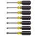 Nut Driver Set, Metric Nut Drivers, 3" Shafts, 7 Pieces